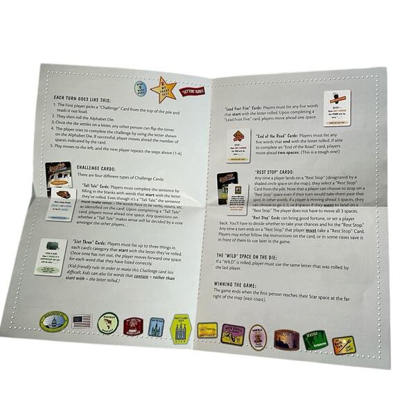 Daddy-O 2010 Road Trip Family Game Travel Themed Excellent Condition Fun Tin Van - Picture 12 of 15